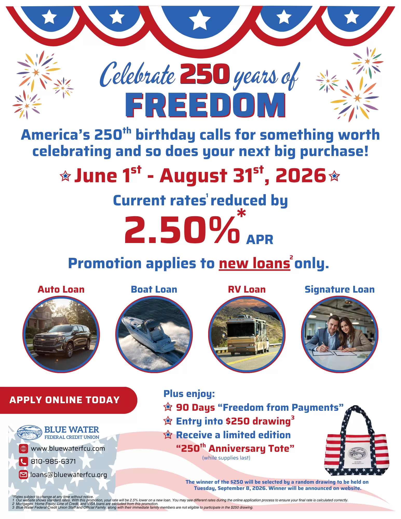Celebrate 250 Years of Freedom